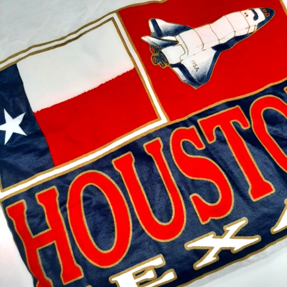 HOUSTON TEXAS SPACE ROCKET T-SHIRT - Picture 6 of 6